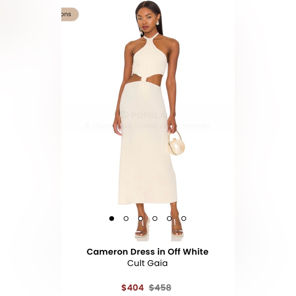 Cult Gia Cameron midi dress S